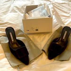 Manolo Blahnik Mules
